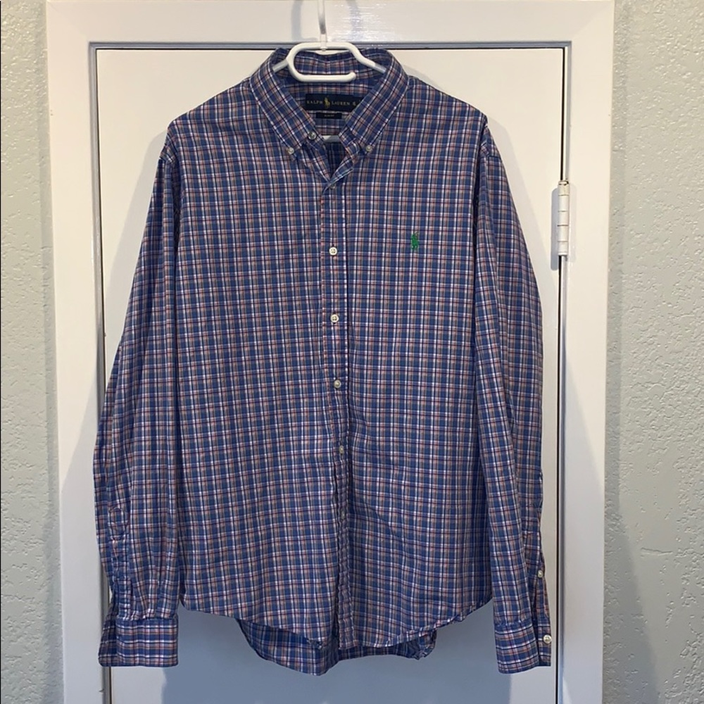 Men’s Slim Fit Ralph Lauren Polo Button-down